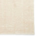Think Rugs lux shaggy cream Ivory Living Room Shaggy Rug.