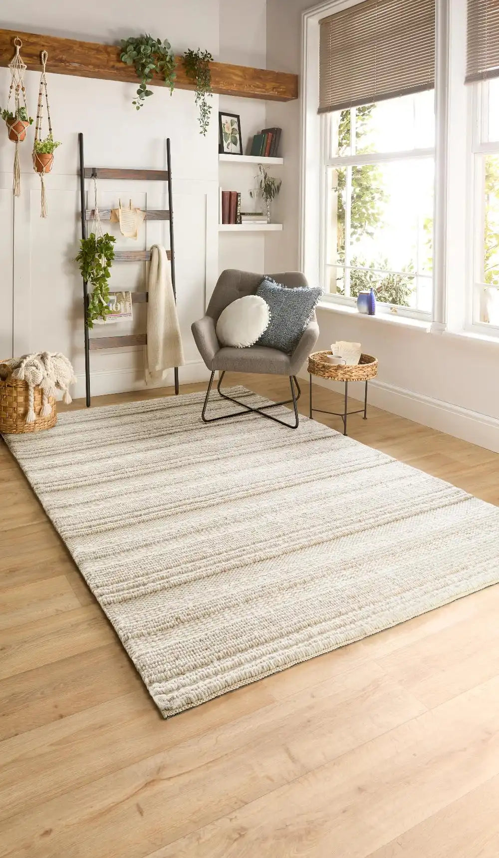 Chunky Knit Cream Rugs - Buy Cream Rugs Online from Rugs Direct ...