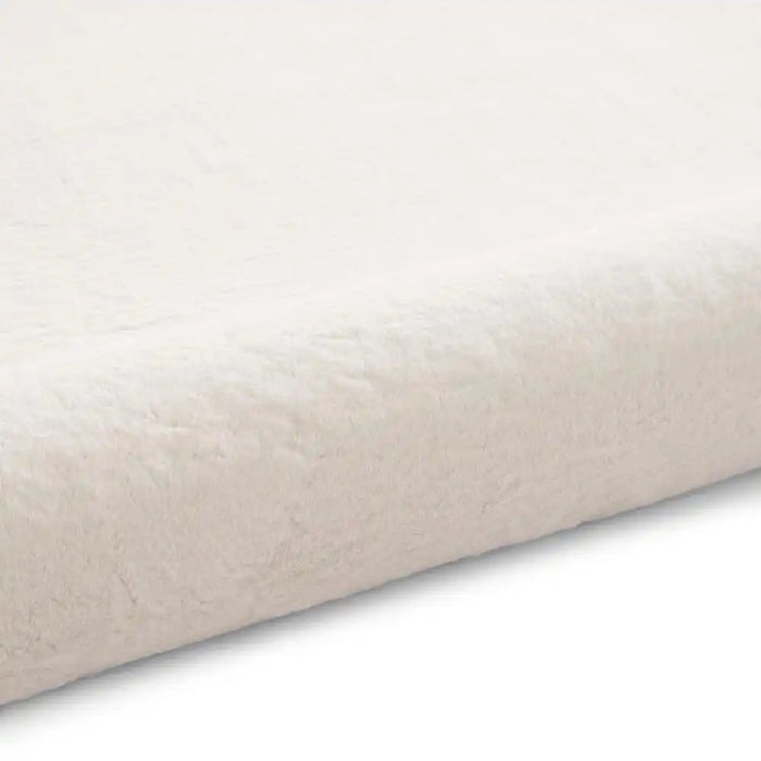 Think Rugs snug cream Ivory Living Room Shaggy Rug.