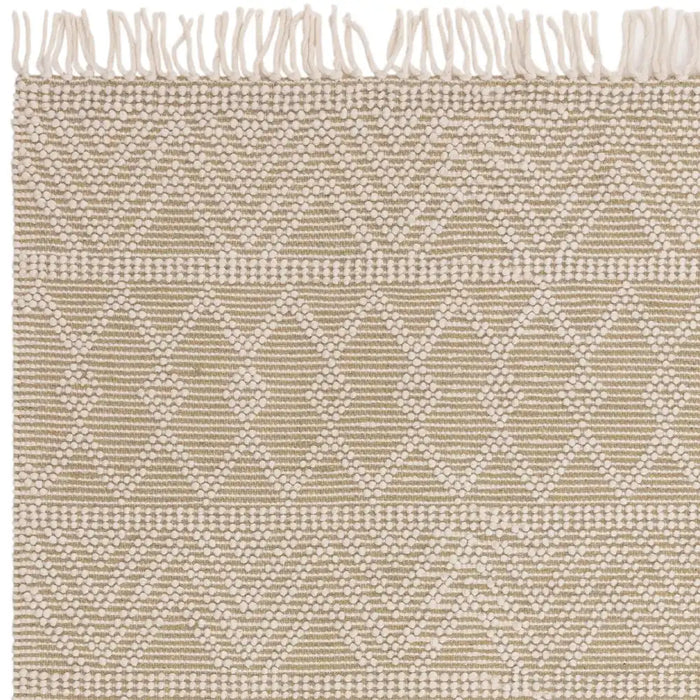 Asiatic asra cream Ivory, Cream Living Room Wool Rug.