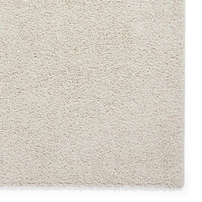 Think Rugs bali cream Cream Living Room Shaggy Rug.