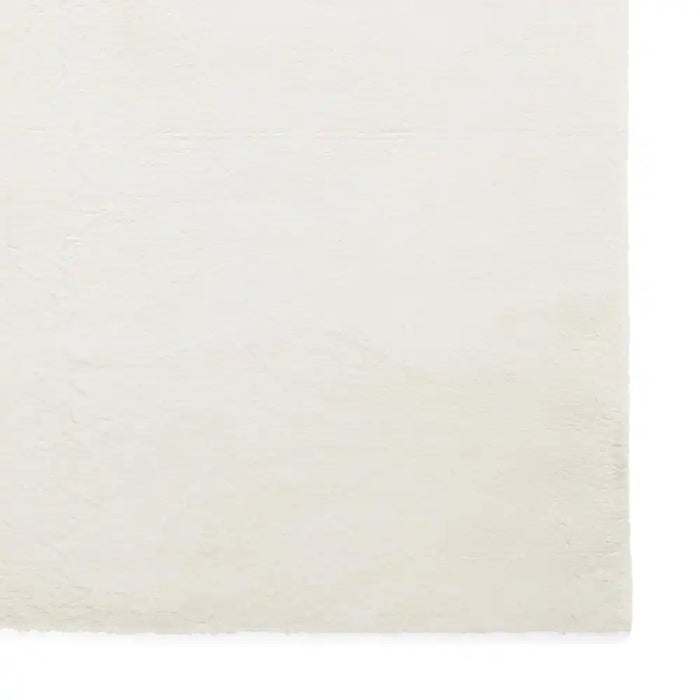 Think Rugs snug cream Ivory Living Room Shaggy Rug.