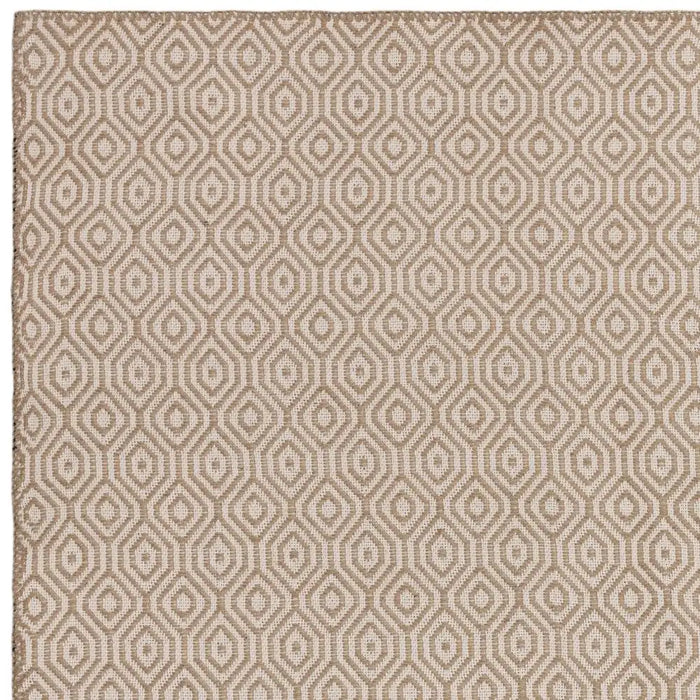 Asiatic global cream mosaic Ivory, Cream Living Room Natural Fibre Rug.