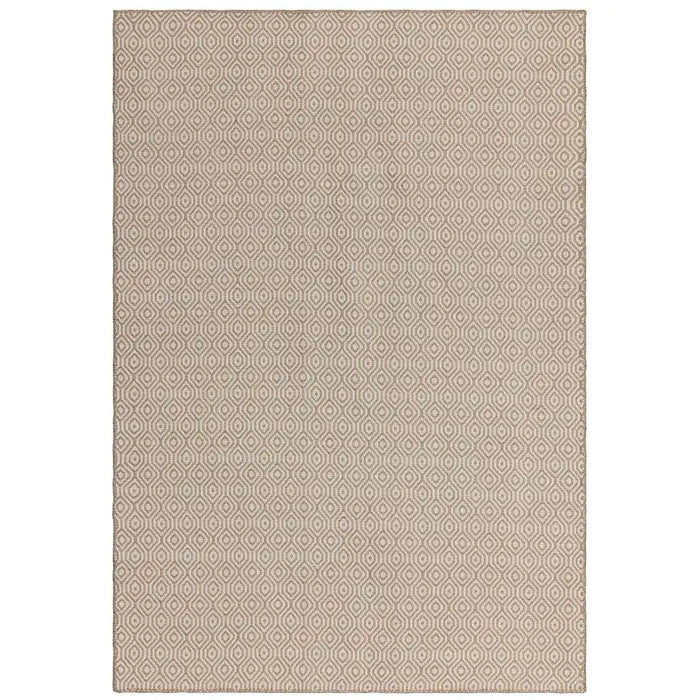 Asiatic global cream mosaic Ivory, Cream Living Room Natural Fibre Rug.