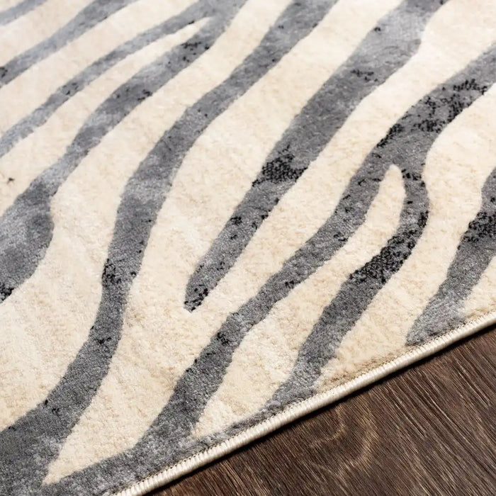 Surya cit cybele 2301 beige Black, Ivory Living Room  Rug.