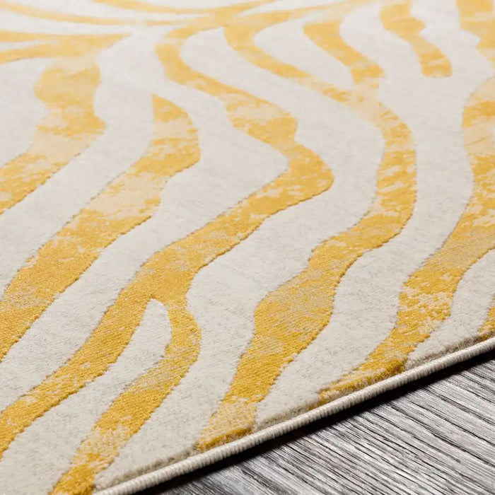Surya cit cybele 2302 yellow Yellow, Ivory Living Room  Rug.