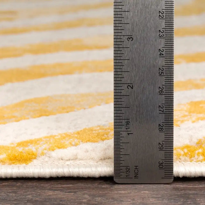Surya cit cybele 2302 yellow Yellow, Ivory Living Room  Rug.