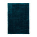 Think Rugs lux shaggy dark green Green Living Room Shaggy Rug.