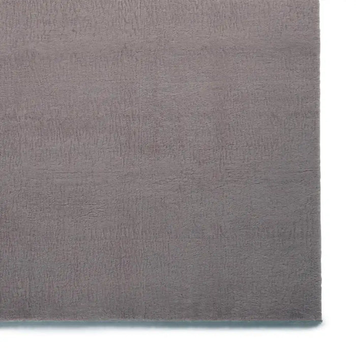 Think Rugs snug dark grey Grey Living Room Shaggy Rug.