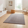 Think Rugs snug dark grey Grey Living Room Shaggy Rug.