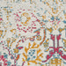 Nourison damask das06 multi Multicoloured Living Room Flat Weave Rug.