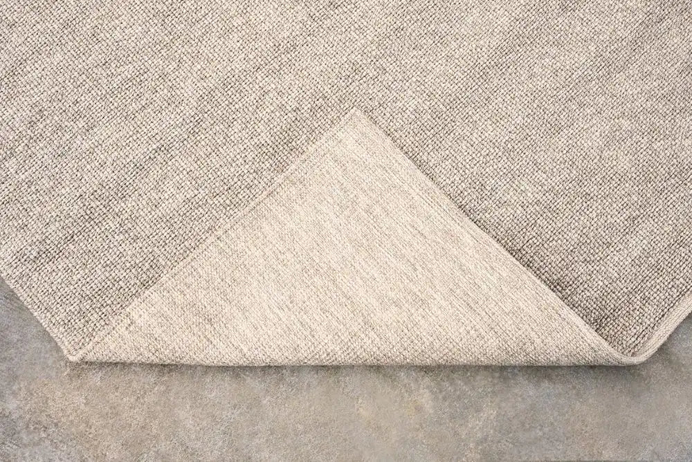 Woven Edge dreamweaver death by neutral grey Grey Living Room  Rug.