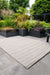 Woven Edge dreamweaver death by neutral grey Grey Living Room  Rug.