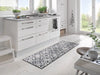 Wash + Dry design decorada Grey, Ivory Living Room Washable Rug.