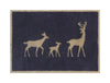 Turtle Mat turtle designs deer family gold Grey Kitchen  Washable Rug.