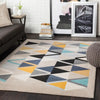 Surya cit delaney 2349 multicoloured Multicoloured Living Room  Rug.