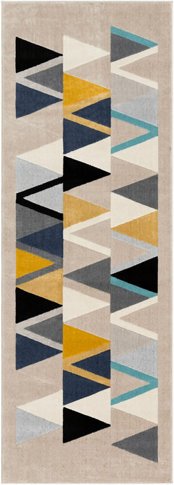Surya cit delaney 2349 multicoloured Multicoloured Living Room  Rug.