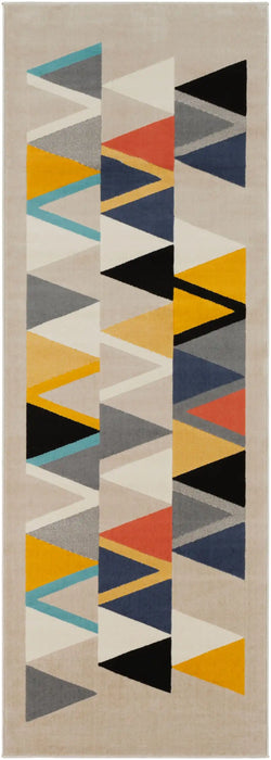 Surya cit delaney 2350 multicoloured Multicoloured Living Room  Rug.