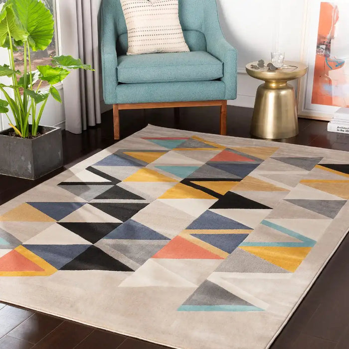 Surya cit delaney 2350 multicoloured Multicoloured Living Room  Rug.