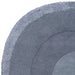 Asiatic halo denim Blue Living Room Wool Rug.