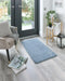 My Mats buddy denim Blue Living Room Shaggy Rug.