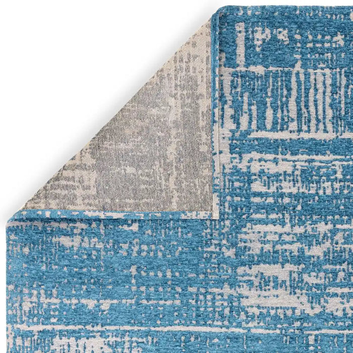 Asiatic beau denim Blue Living Room Flat Weave Rug.