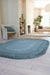 Asiatic halo denim Blue Living Room Wool Rug.