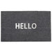 Asiatic coir dm01 grey Grey Outdoor  Doormat Rug.