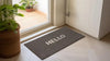 Asiatic coir dm01 grey Grey Outdoor  Doormat Rug.
