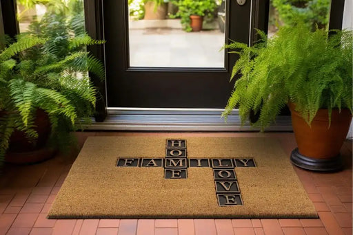 Asiatic coir dm02 Beige Outdoor  Doormat Rug.