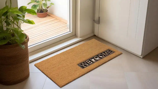 Asiatic coir dm03 Beige Outdoor  Doormat Rug.