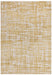 Asiatic mason draft Yellow Living Room Geometric Rug.