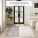 Nourison desire nourison dsr02 charcoal grey Grey Living Room Geometric Rug.
