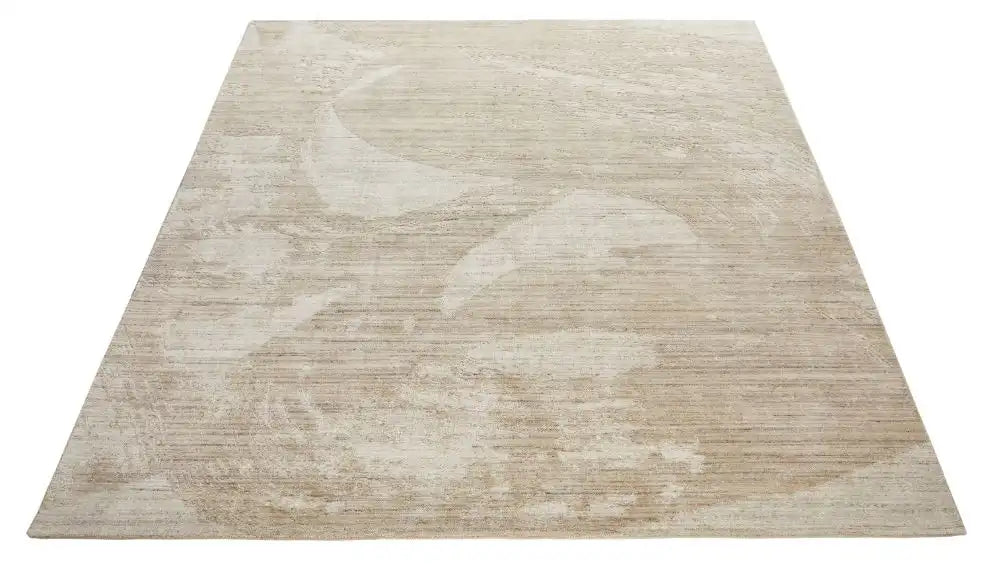 Nourison dune du 155 beige Beige Living Room  Rug.