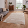 Think Rugs apollo e2683 bronze grey Grey, Beige, Orange Living Room  Rug.