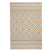 Think Rugs spectrum indoor outdoor e3145 multi Yellow, Multicoloured Living Room Geometric Rug.