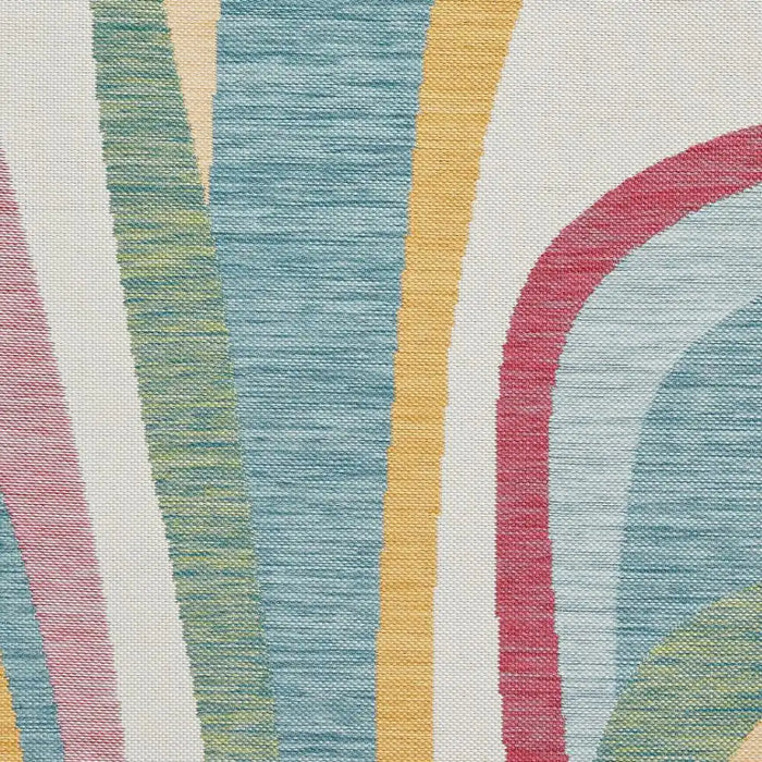 Think Rugs spectrum indoor outdoor e9333 multi Multicoloured Living Room Geometric Rug.