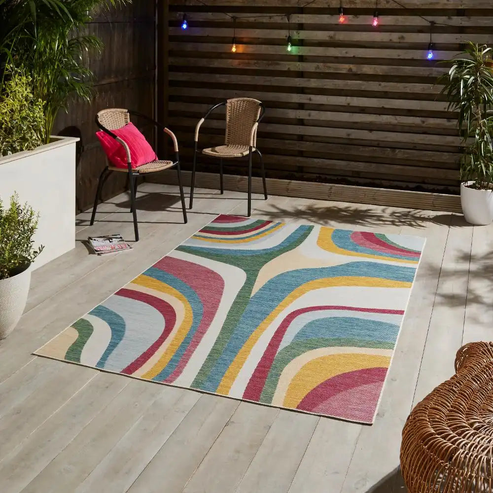 Spectrum Indoor Outdoor E9333 Multi Rug