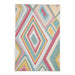 Think Rugs spectrum indoor outdoor e9335 multi Multicoloured Living Room Geometric Rug.