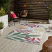 Think Rugs spectrum indoor outdoor e9338 multi Multicoloured Living Room Geometric Rug.