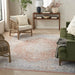 Nourison elegant elh 01 blue Blue, Multicoloured Living Room  Rug.