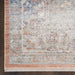 Nourison elegant elh 01 blue Blue, Multicoloured Living Room  Rug.