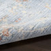 Nourison elegant elh 02 blue ivory Blue, Ivory Living Room  Rug.