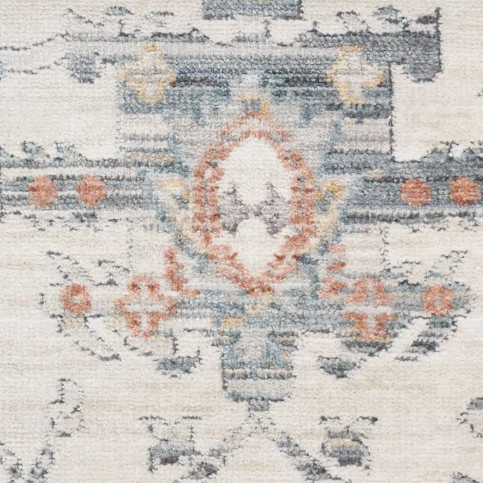 Nourison elegant elh 02 ivory grey Grey, Ivory Living Room  Rug.