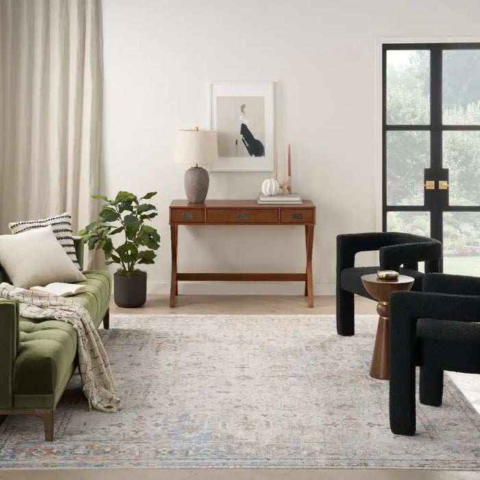 Nourison elegant elh 03 ivory Ivory Living Room  Rug.