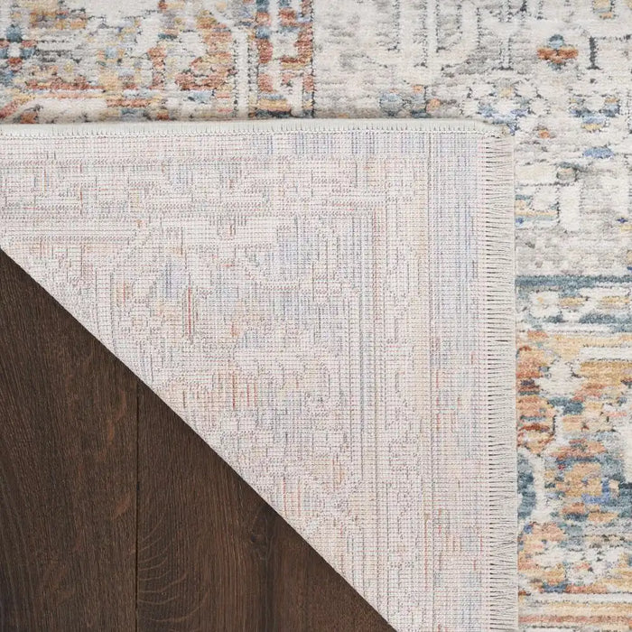 Nourison elegant elh 03 ivory Ivory Living Room  Rug.