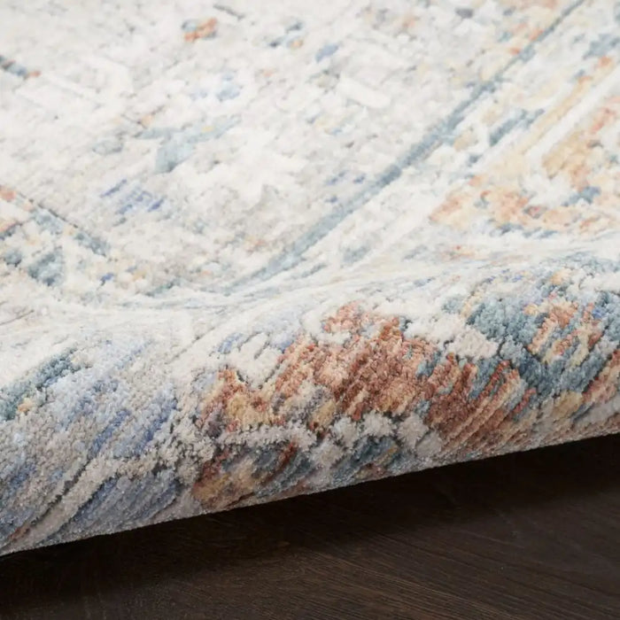 Nourison elegant elh 03 ivory Ivory Living Room  Rug.