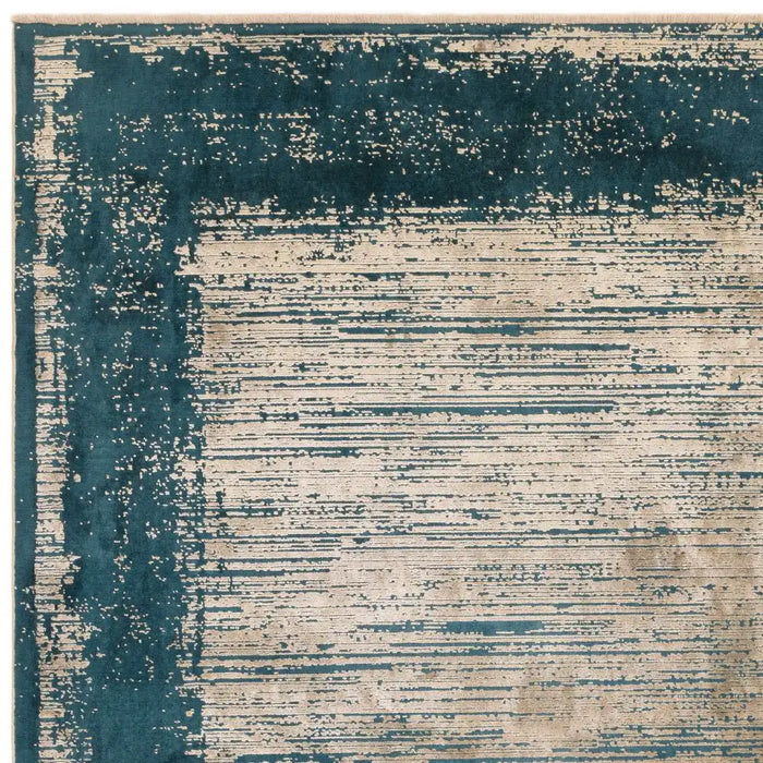 Asiatic elodie emerald gold Green, Yellow Living Room  Rug.