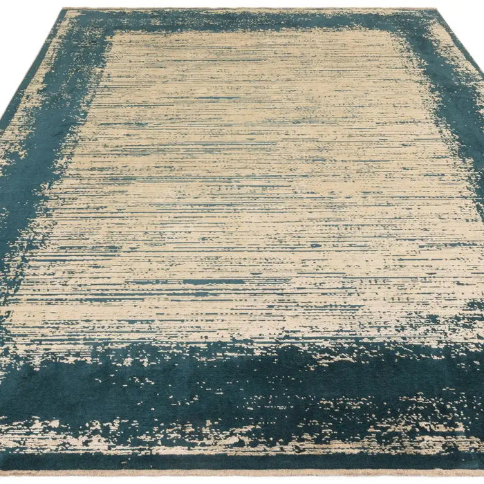 Asiatic elodie emerald gold Green, Yellow Living Room  Rug.
