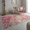 Concept Looms emerald emr101 pink Pink Living Room  Rug.